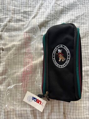 Pinehurst No. 2 Black & Green Golf Accessory Pouch